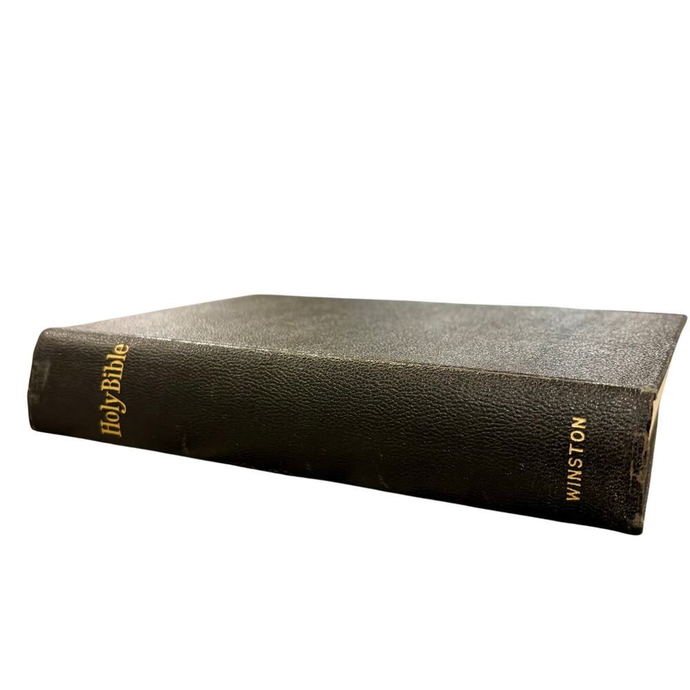 Vintage Holy Bible King James Version (KJV) Copyright 1948 With Color Maps